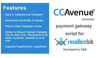 ResellerClub CCAvenue Payment Gateway PHP Script Thumbnail